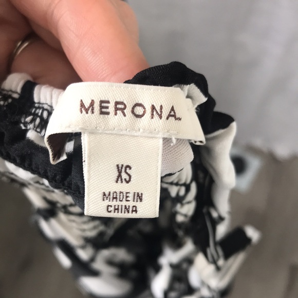 Merona Black & White Polka Dot Dress - Picture 3 of 4